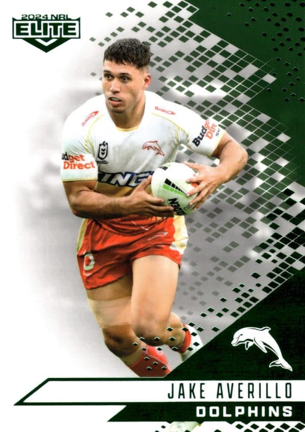 2024 NRL Elite Emerald Mojo - ME038 Jake Averillo Dolphins