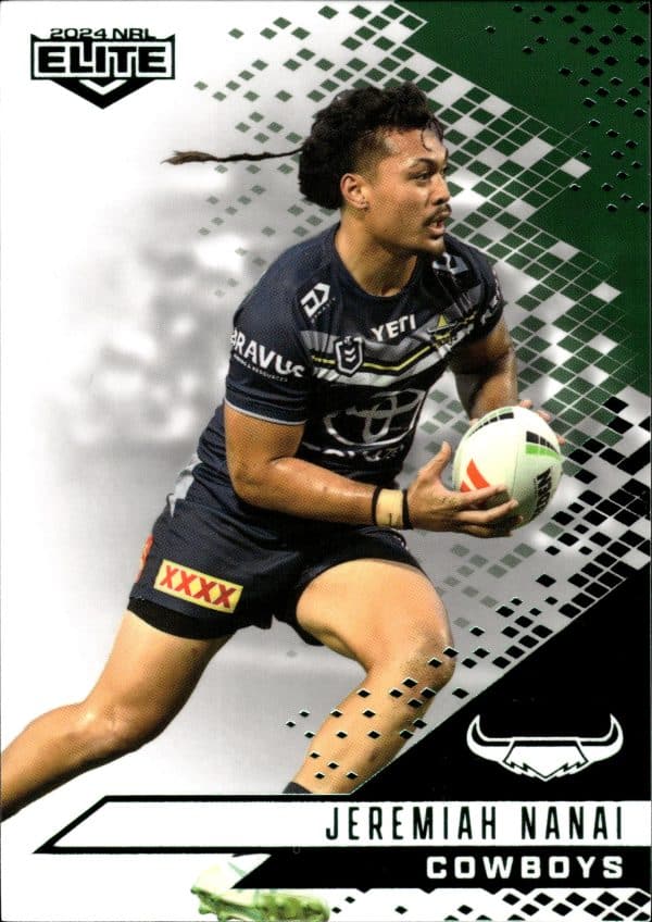 2024 NRL Elite Emerald Mojo - ME088 Jeremiah Nanai North Queensland Cowboys
