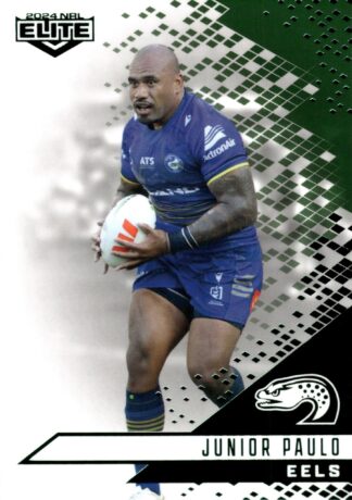 2024 NRL Elite Emerald Mojo - ME097 Junior Paulo Parramatta Eels