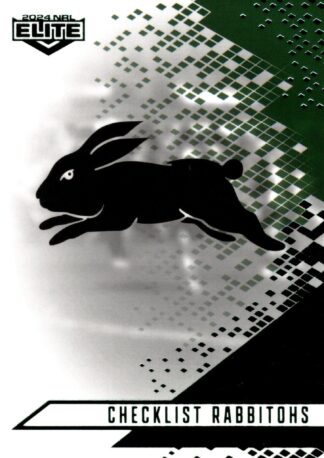 2024 NRL Elite Emerald Mojo - ME109 Checklist South Sydney Rabbitohs