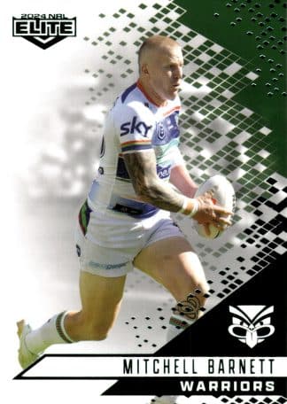 2024 NRL Elite Emerald Mojo - ME137 Mitchell Barnett Warriors