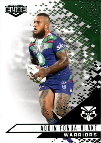 2024 NRL Elite Emerald Mojo - ME139 Addin Fonua-Blake Warriors