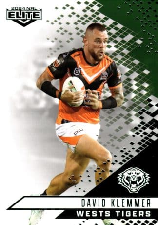 2024 NRL Elite Emerald Mojo - ME148 David Klemmer Wests Tigers