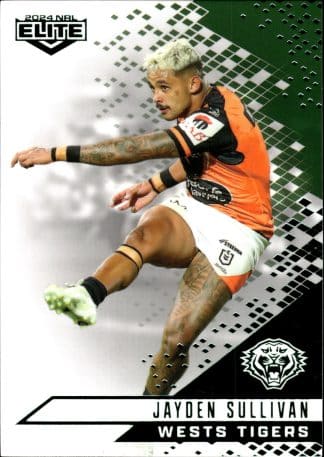 2024 NRL Elite Emerald Mojo - ME152 Jayden Sullivan Wests Tigers