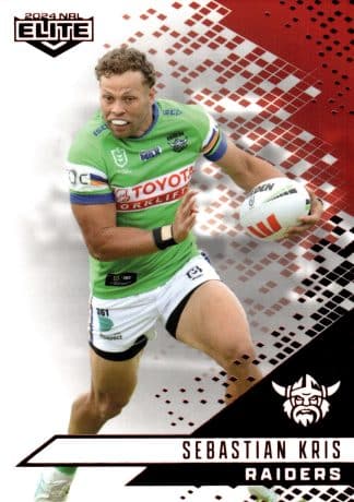 2024 NRL Elite Ruby Mojo - MR013 Sebastian Kris Canberra Raiders