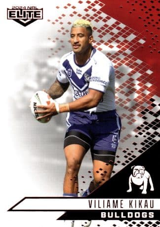 2024 NRL Elite Ruby Mojo - MR023 Viliame Kikau Canterbury Bulldogs