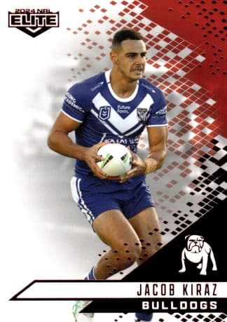 2024 NRL Elite Ruby Mojo - MR025 Jacob Kiraz Canterbury Bulldogs