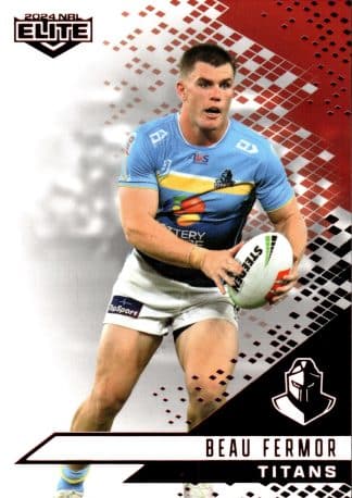 2024 NRL Elite Ruby Mojo - MR050 Beau Fermor Gold Coast Titans