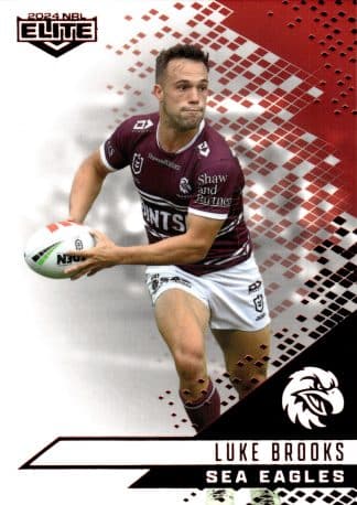 2024 NRL Elite Ruby Mojo - MR056 Luke Brooks Manly Sea Eagles