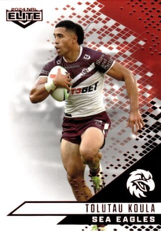 2024 NRL Elite Ruby Mojo - MR059 Tolutau Koula Manly Sea Eagles