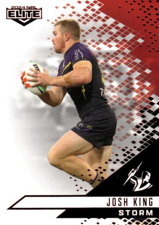 2024 NRL Elite Ruby Mojo - MR068 Josh King Melbourne Storm