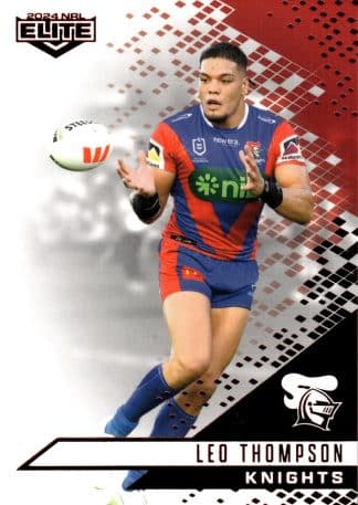 2024 NRL Elite Ruby Mojo - MR081 Leo Thompson Newcastle Knights