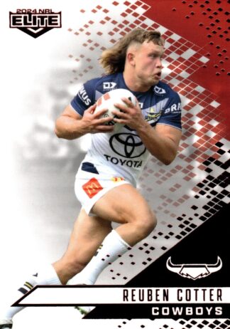 2024 NRL Elite Ruby Mojo - MR083 Reuben Cotter North Queensland Cowboys