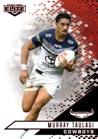 2024 NRL Elite Ruby Mojo - MR090 Murray Taulagi North Queensland Cowboys