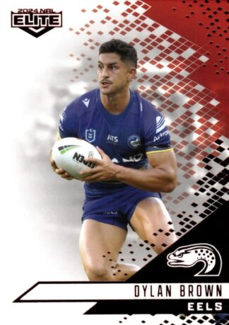 2024 NRL Elite Ruby Mojo - MR092 Dylan Brown Parramatta Eels