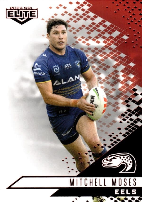 2024 NRL Elite Ruby Mojo - MR096 Mitchell Moses Parramatta Eels