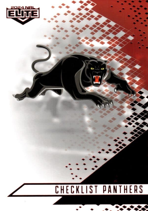 2024 NRL Elite Ruby Mojo - MR100 Checklist Penrith Panthers