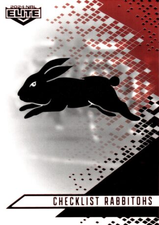 2024 NRL Elite Ruby Mojo - MR109 Checklist South Sydney Rabbitohs