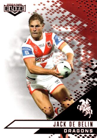 2024 NRL Elite Ruby Mojo - MR119 Jack De Belin St George Illawarra Dragons