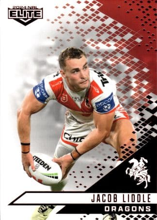 2024 NRL Elite Ruby Mojo - MR123 Jacob Liddle St George Illawarra Dragons