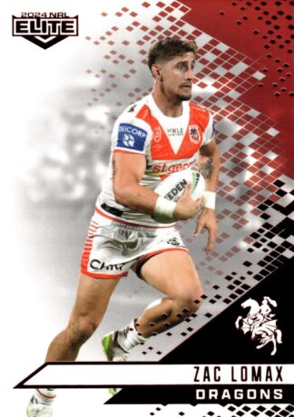2024 NRL Elite Ruby Mojo - MR124 Zac Lomax St George Illawarra Dragons