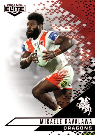 2024 NRL Elite Ruby Mojo - MR125 Mikaele Ravalawa St George Illawarra Dragons