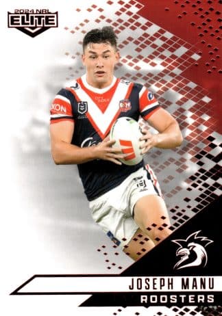 2024 NRL Elite Ruby Mojo - MR129 Joseph Manu Sydney Roosters