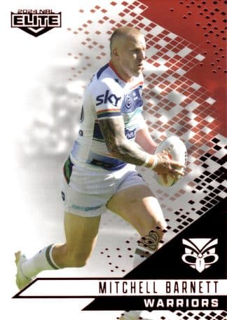2024 NRL Elite Ruby Mojo - MR137 Mitchell Barnett Warriors