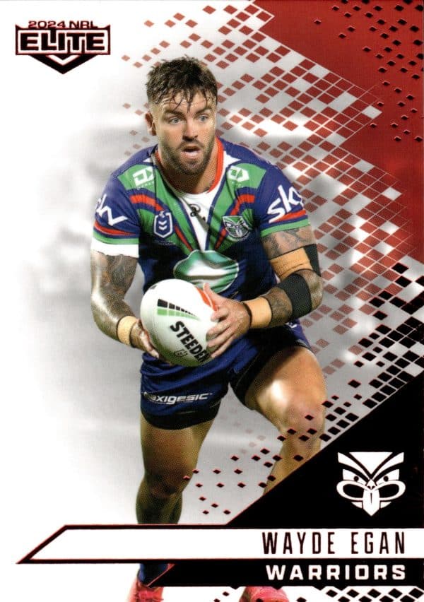 2024 NRL Elite Ruby Mojo - MR138 Wayde Egan Warriors