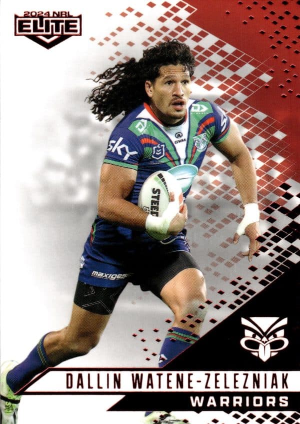 2024 NRL Elite Ruby Mojo - MR144 Dallin Watene-Zelezniak Warriors