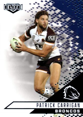 2024 NRL Elite Sapphire Mojo - MS002 Patrick Carrigan Brisbane Broncos