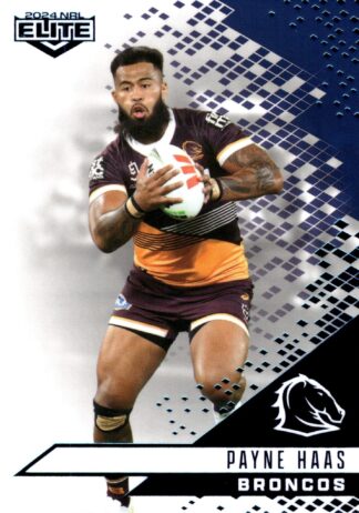 2024 NRL Elite Sapphire Mojo - MS004 Payne Haas Brisbane Broncos
