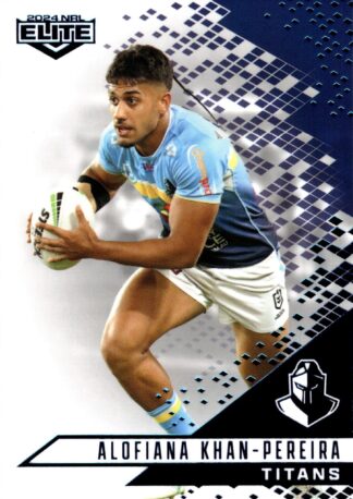 2024 NRL Elite Sapphire Mojo - MS053 Alofiana Khan-Pereira Gold Coast Titans