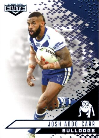 2024 NRL Elite Sapphire Mojo - MS020 Josh Addo-Carr Canterbury Bulldogs