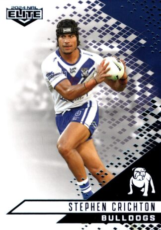 2024 NRL Elite Sapphire Mojo - MS022 Stephen Crichton Canterbury Bulldogs