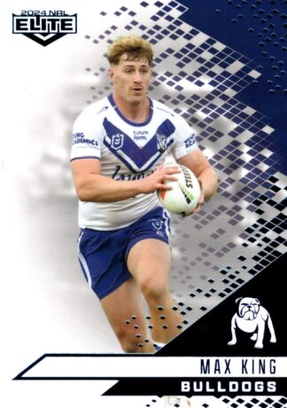 2024 NRL Elite Sapphire Mojo - MS024 Max King Canterbury Bulldogs