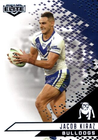 2024 NRL Elite Sapphire Mojo - MS025 Jacob Kiraz Canterbury Bulldogs