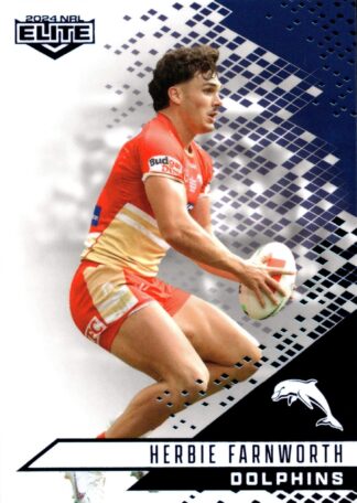 2024 NRL Elite Sapphire Mojo - MS040 Herbie Farnworth Dolphins
