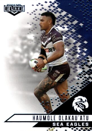 2024 NRL Elite Sapphire Mojo - MS060 Haumole Olakau'atu Manly Sea Eagles