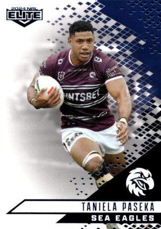 2024 NRL Elite Sapphire Mojo - MS061 Taniela Paseka Manly Sea Eagles