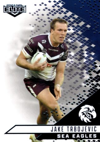 2024 NRL Elite Sapphire Mojo - MS062 Jake Trbojevic Manly Sea Eagles