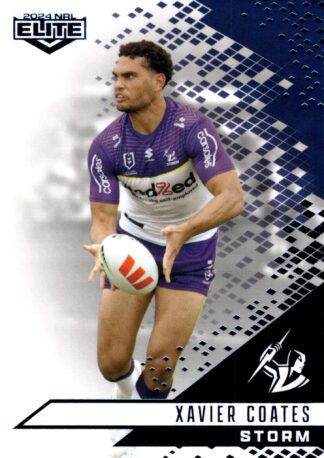 2024 NRL Elite Sapphire Mojo - MS065 Xavier Coates Melbourne Storm