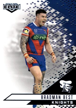 2024 NRL Elite Sapphire Mojo - MS074 Bradman Best Newcastle Knights