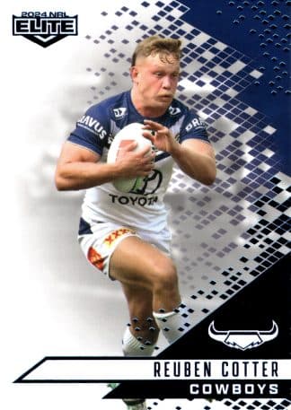 2024 NRL Elite Sapphire Mojo - MS083 Reuben Cotter North Queensland Cowboys
