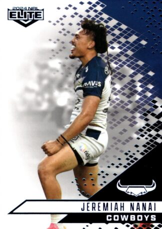 2024 NRL Elite Sapphire Mojo - MS088 Jeremiah Nanai North Queensland Cowboys