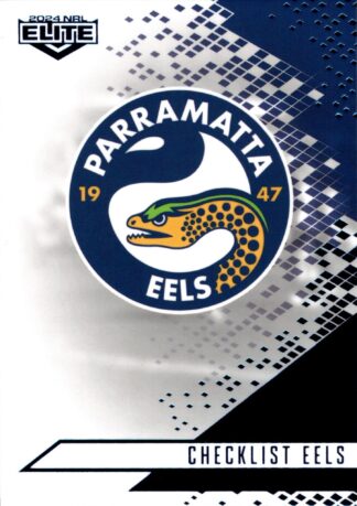2024 NRL Elite Sapphire Mojo - MS091 Checklist Parramatta Eels