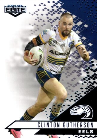 2024 NRL Elite Sapphire Mojo - MS094 Clinton Gutherson Parramatta Eels