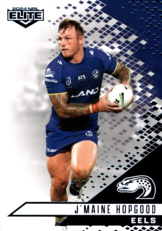 2024 NRL Elite Sapphire Mojo - MS095 J'maine Hopgood Parramatta Eels