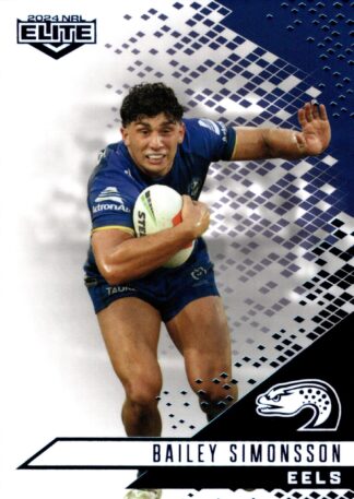 2024 NRL Elite Sapphire Mojo - MS099 Bailey Simonsson Parramatta Eels