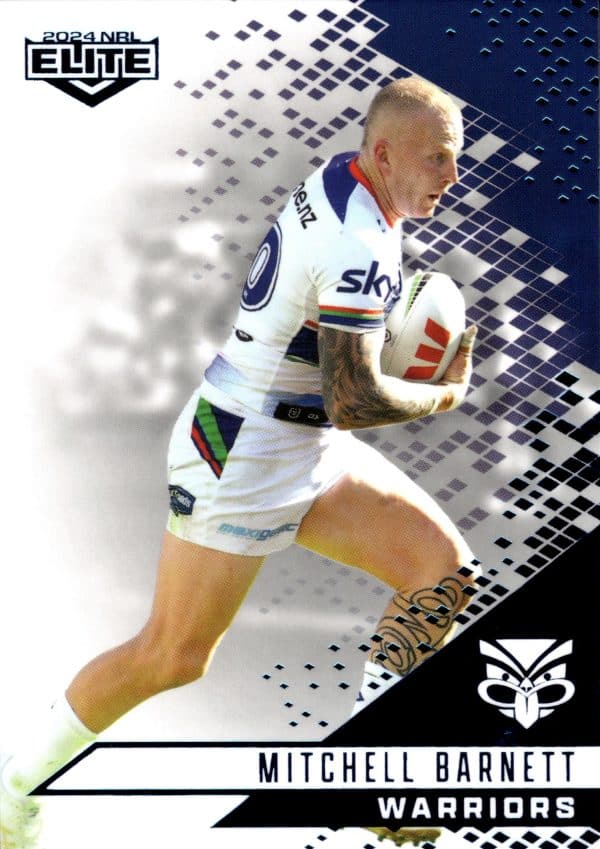 2024 NRL Elite Sapphire Mojo - MS137 Mitchell Barnett Warriors